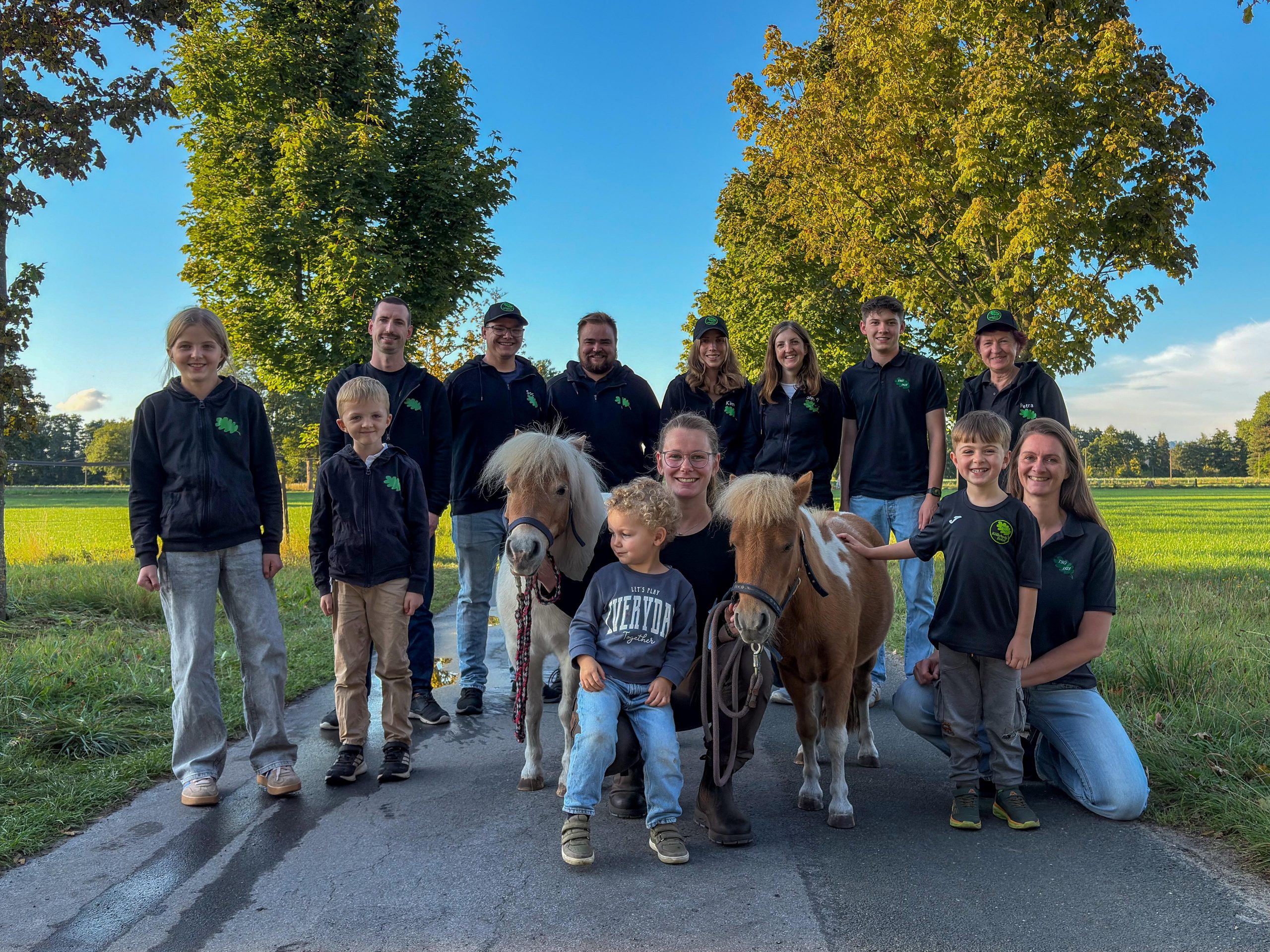 Gruppenfoto Organisatoren Wandertag