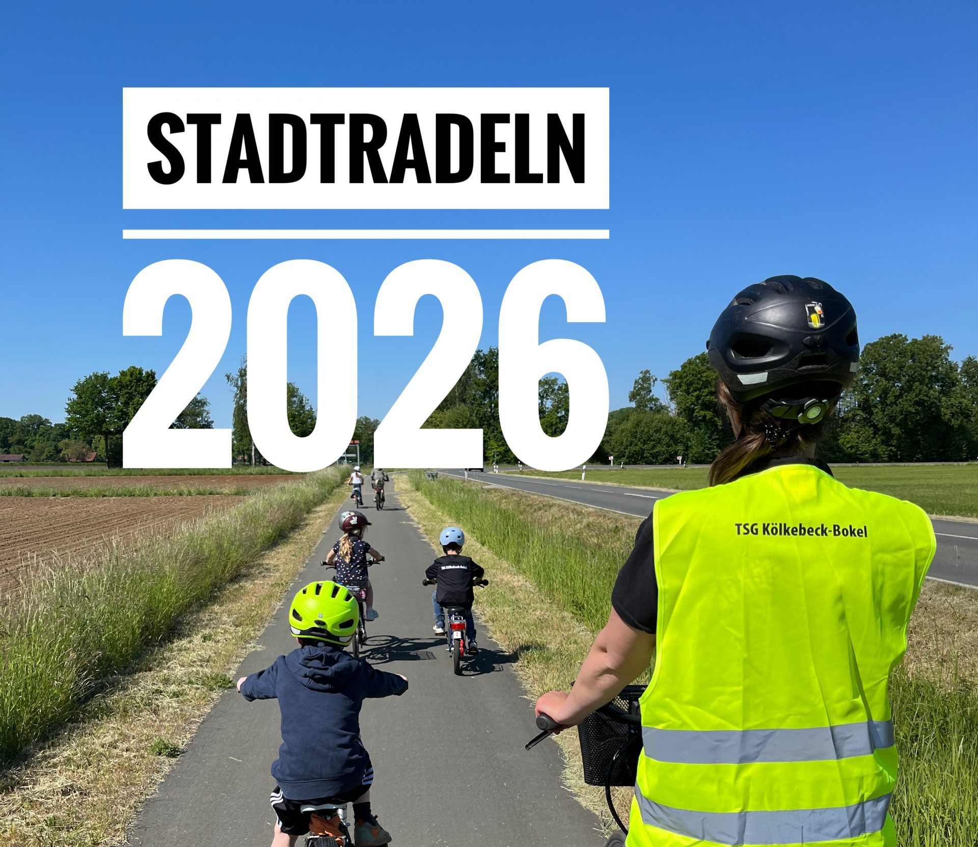 hier ist ein Bild von Fahrradfahrern