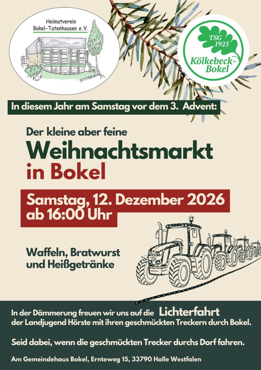 Weihnachtsmarkt Bokel 2026 A4 - 1